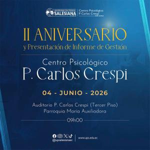 Afiche de II Aniversario y presentación de informe de gestión 
